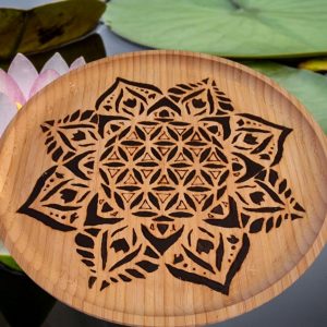 Plateau fleur de vie
