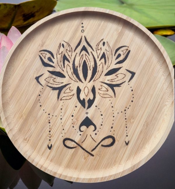 Plateau fleur de lotus