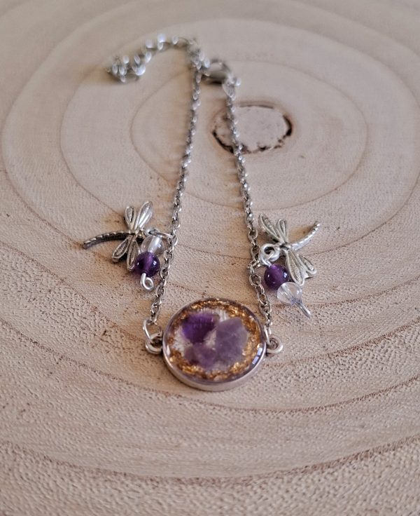 Bracelet cabochon Améthyste – Image 2