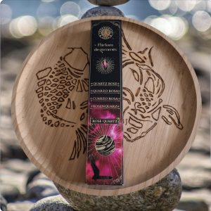 Encens (parfum de pierres) Quartz Rose