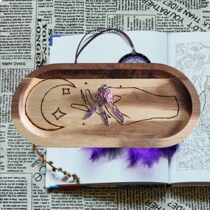 Pendentif Bola Attrape rêve/pierre Améthyste